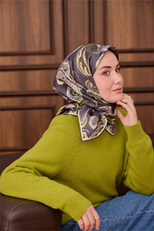 Silk Home Twill Siden Scarf  11490-12