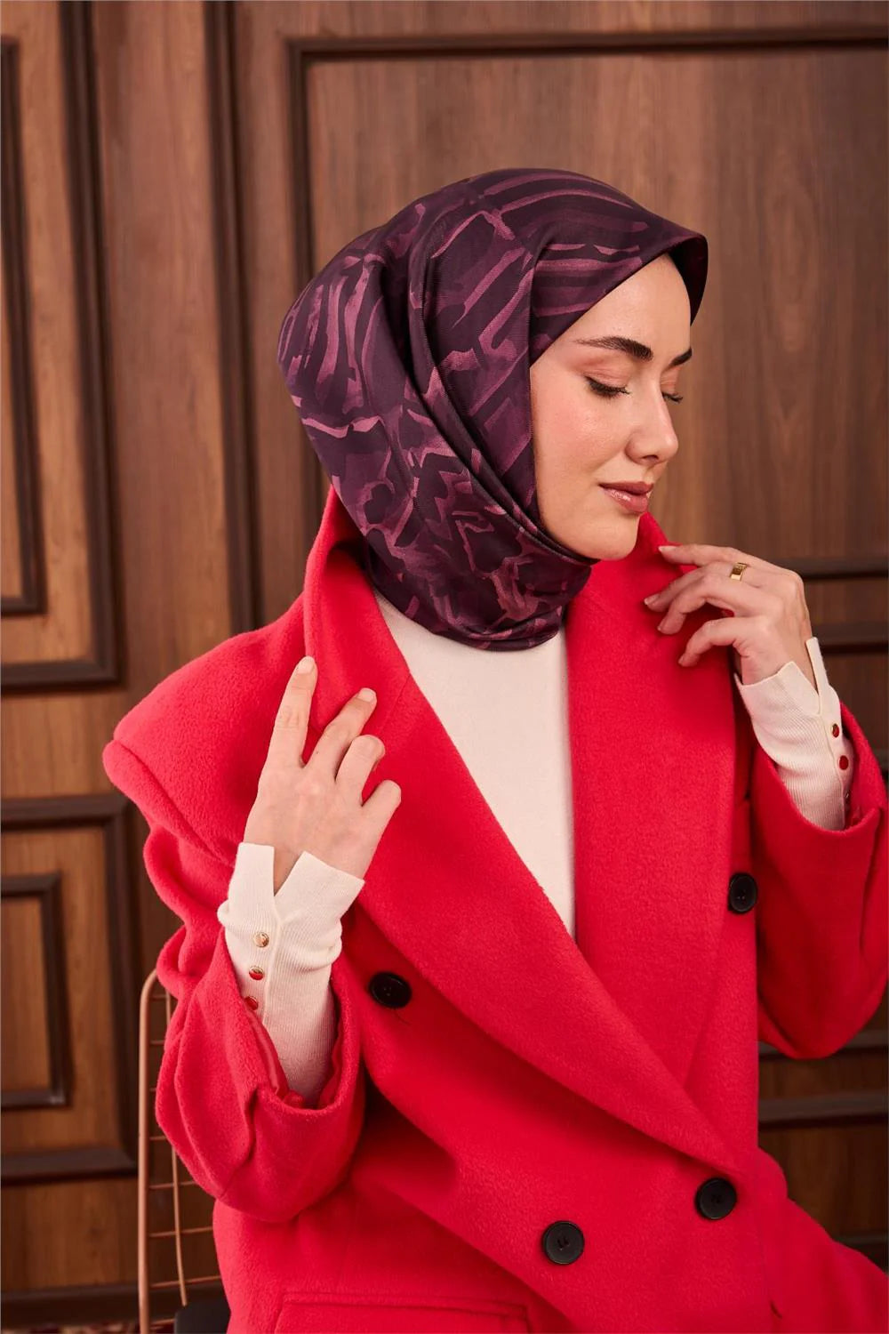 Silk Home Twill Siden Scarf 11491-18