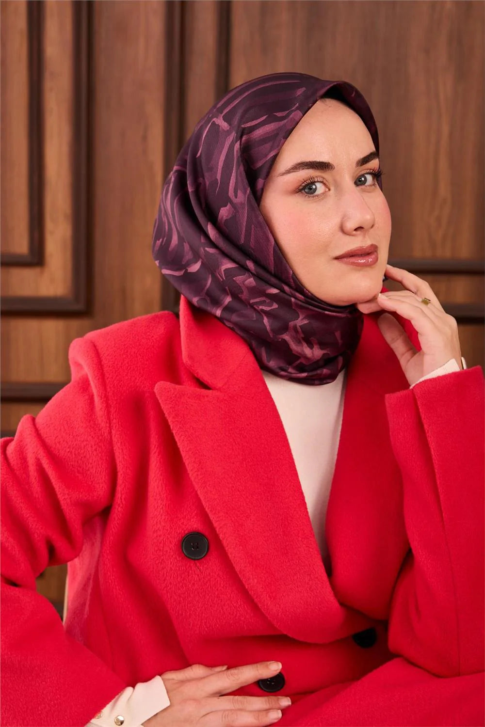 Silk Home Twill Siden Scarf 11491-18