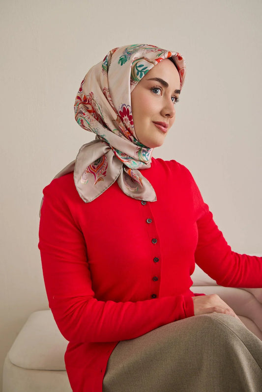Silk Home Twill Siden Scarf  11499-02