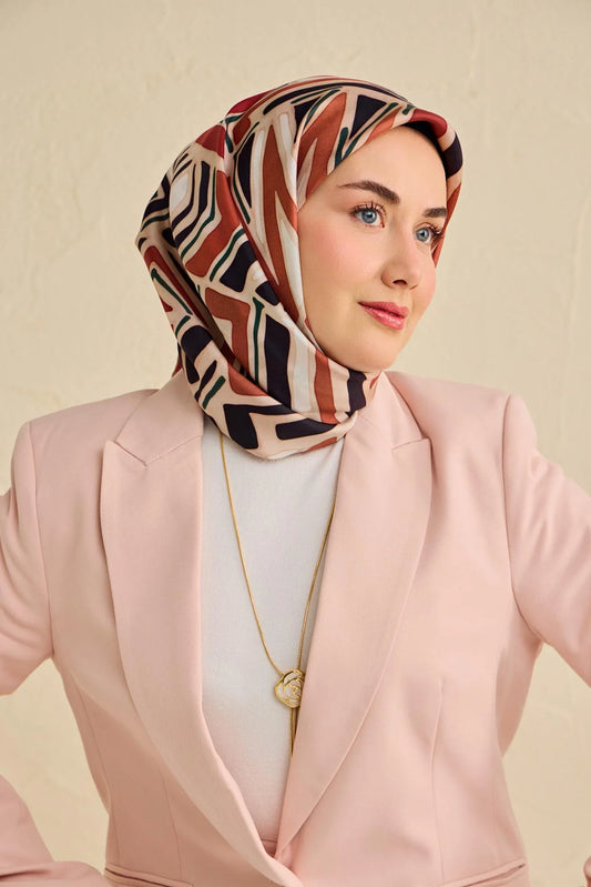 Silk Home Twill Siden Scarf  11505-07