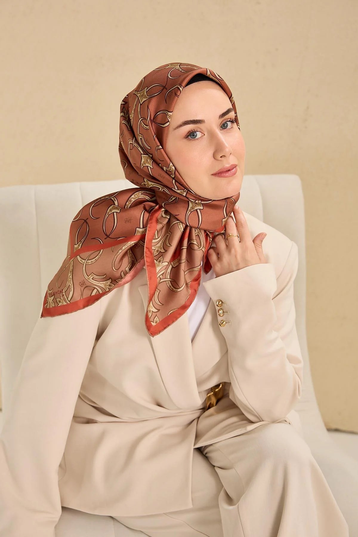 Silk Home Twill Siden Scarf  11509-20