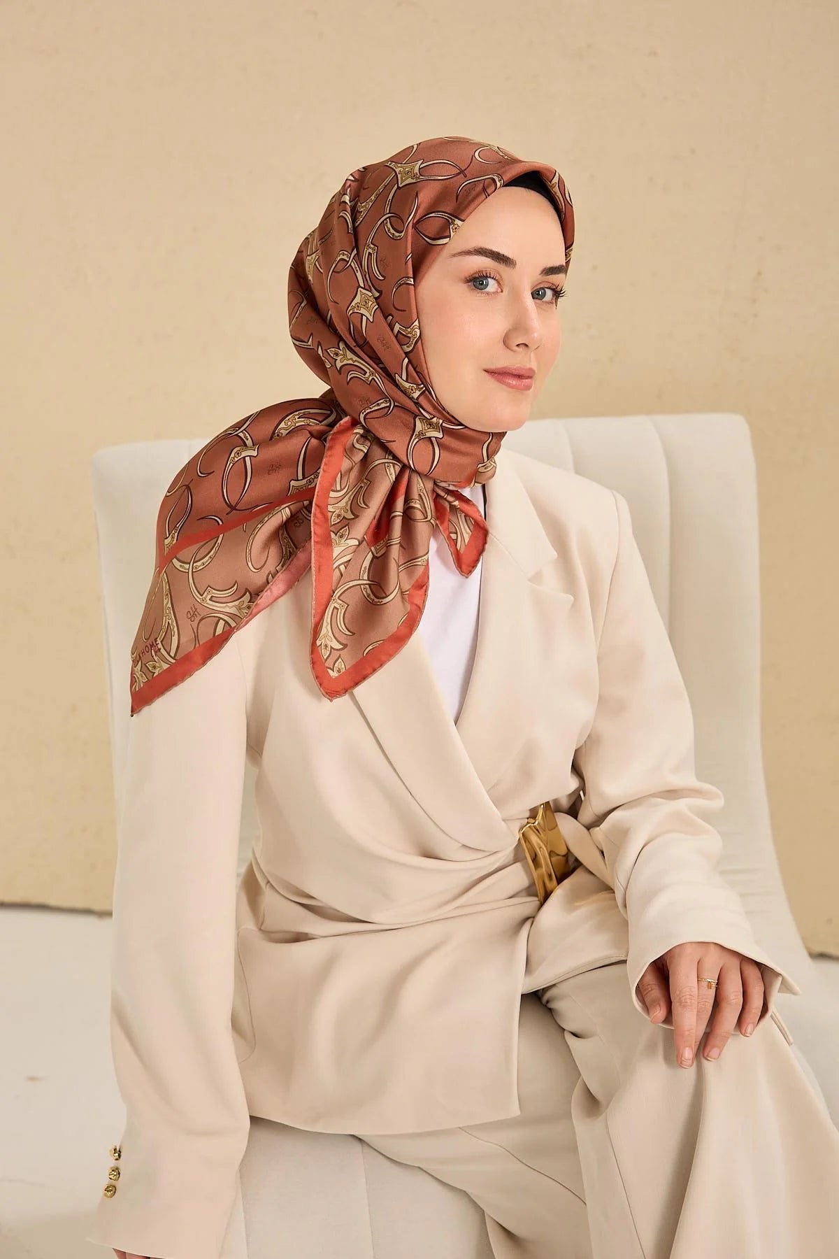 Silk Home Twill Siden Scarf  11509-20