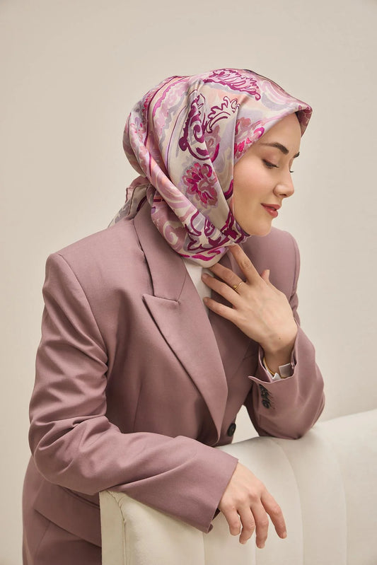 Silk Home Twill Siden Scarf 11512-36