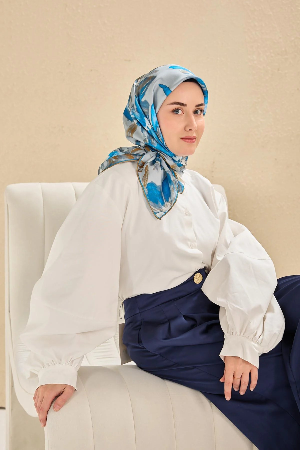 Silk Home Twill Siden Scarf 11513-28