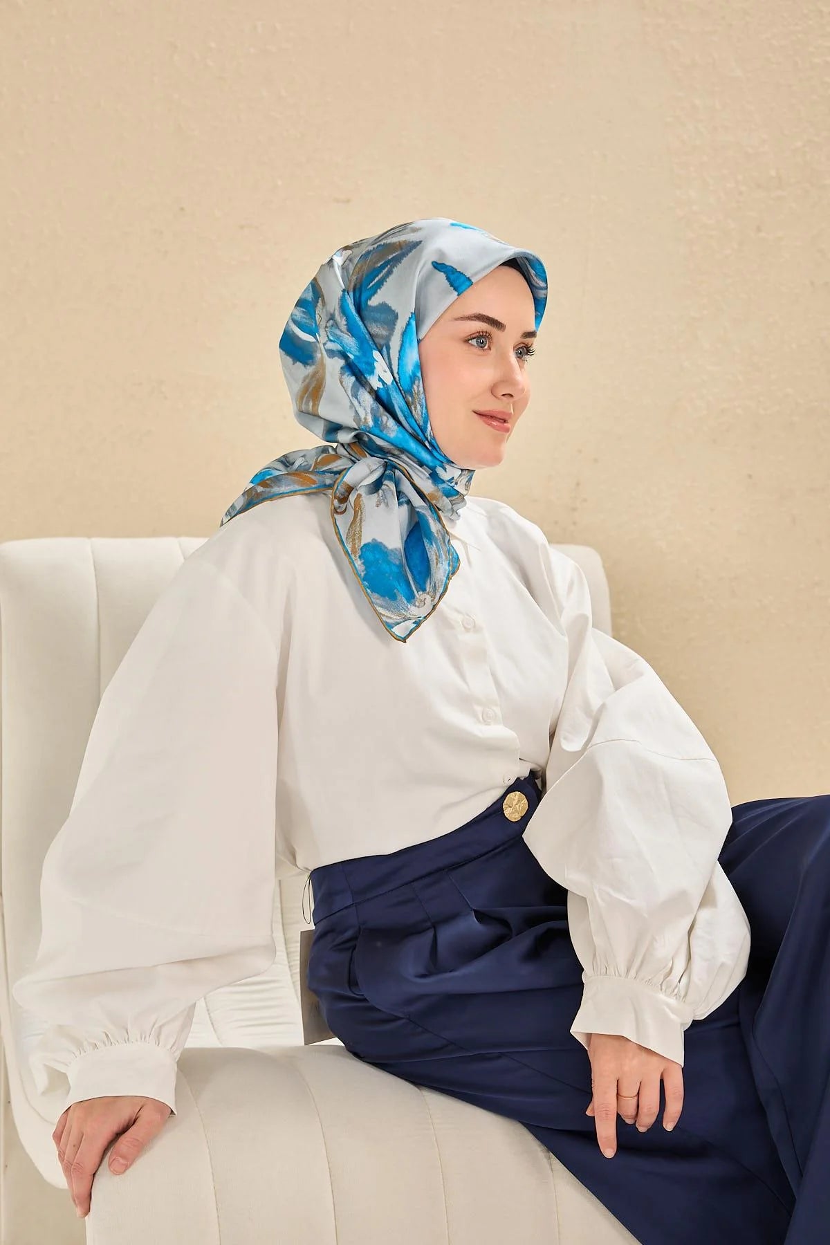 Silk Home Twill Siden Scarf 11513-28