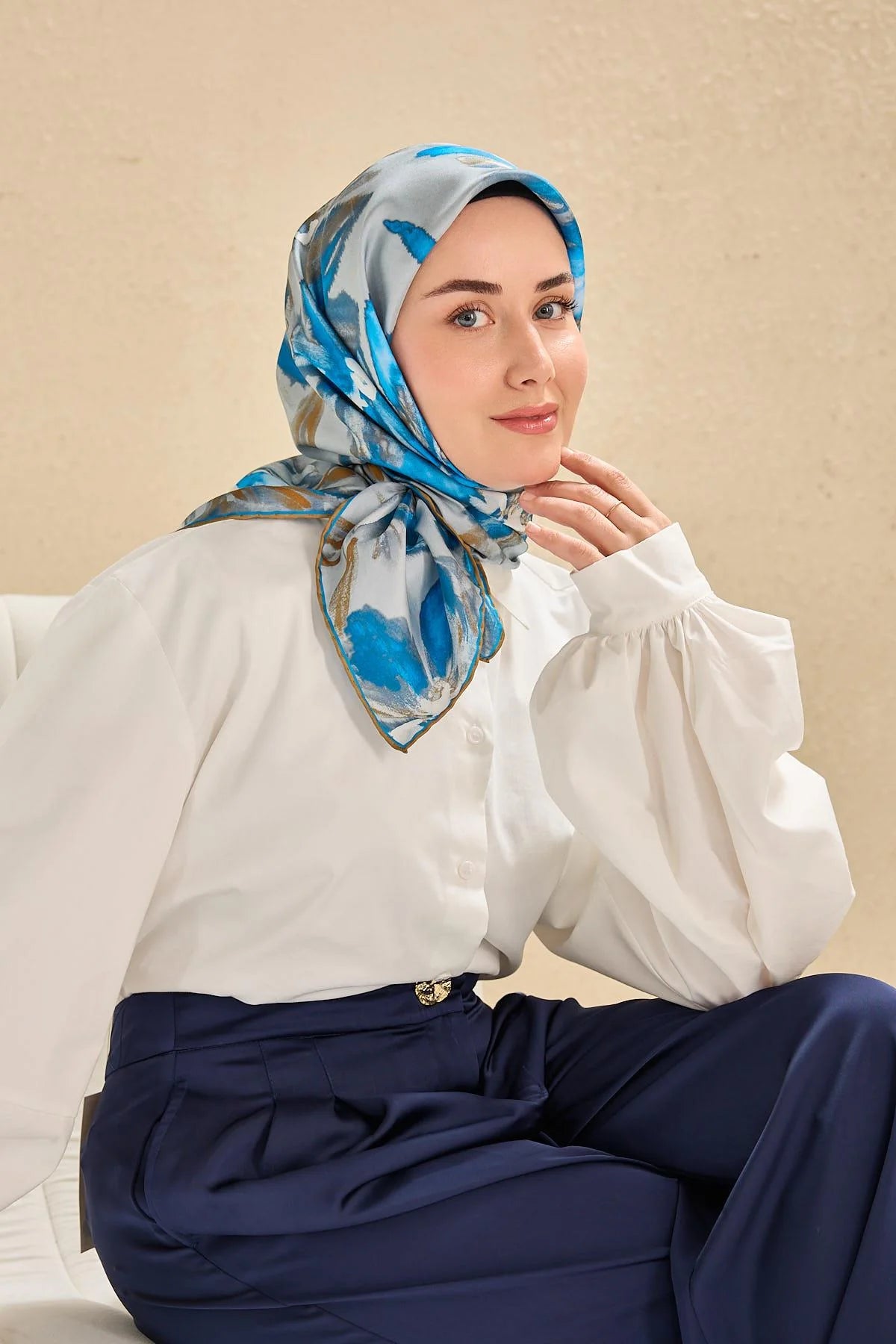Silk Home Twill Siden Scarf 11513-28