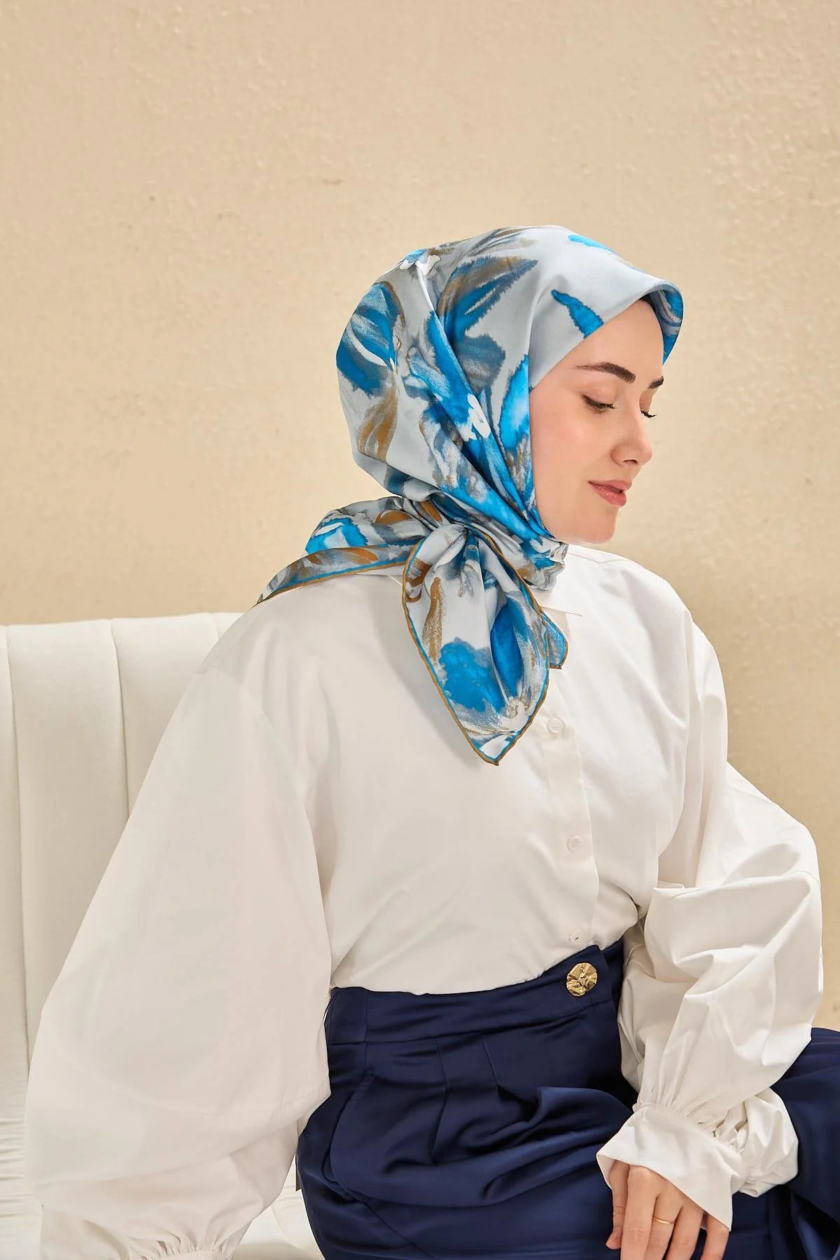 Silk Home Twill Siden Scarf 11513-28