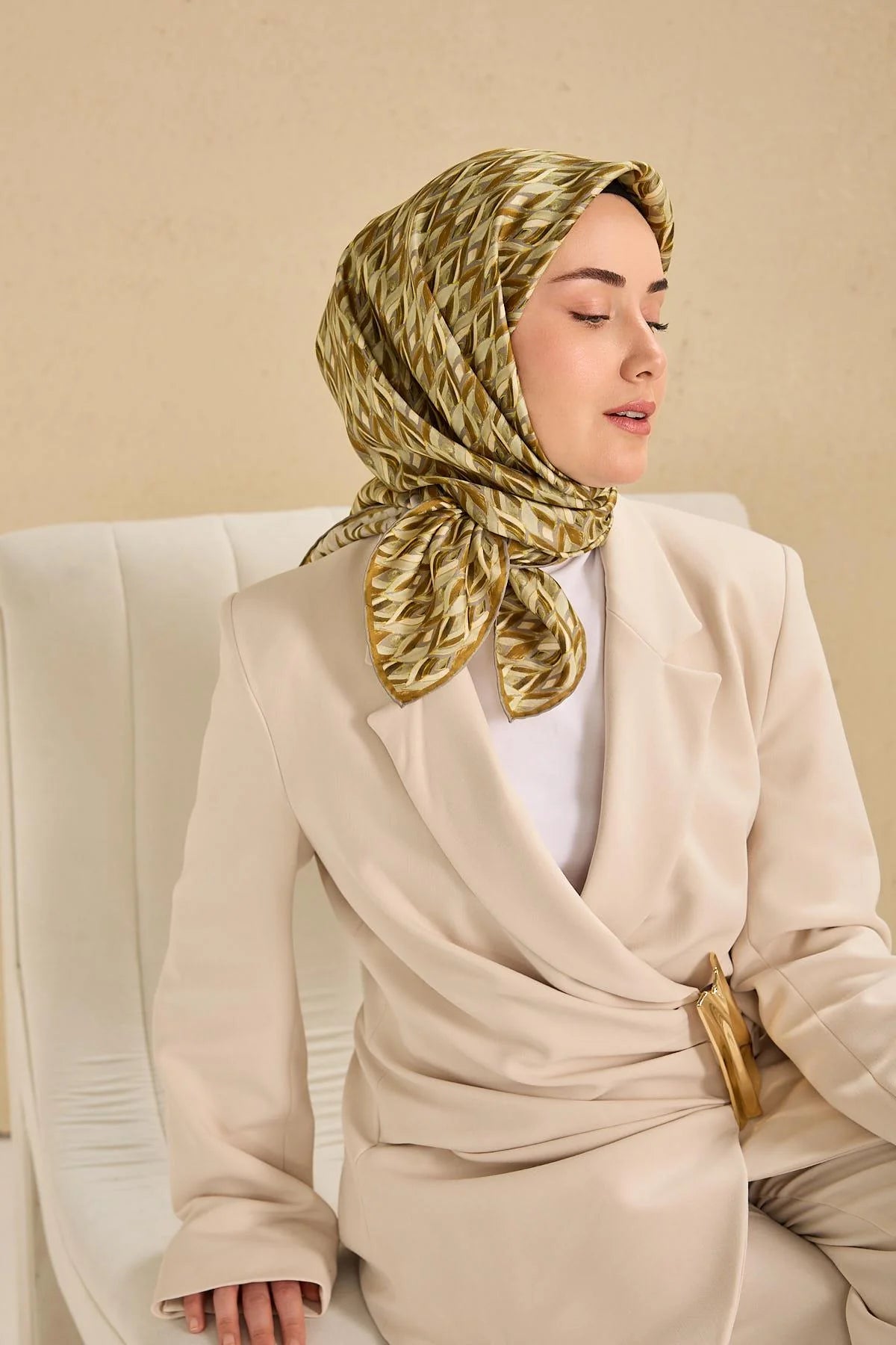 Silk Home Twill Siden Scarf  11516-20