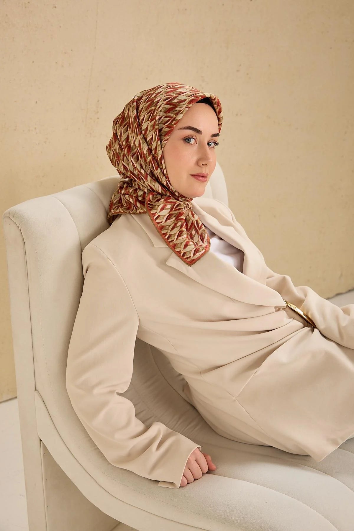 Silk Home Twill Siden Scarf  11516-21