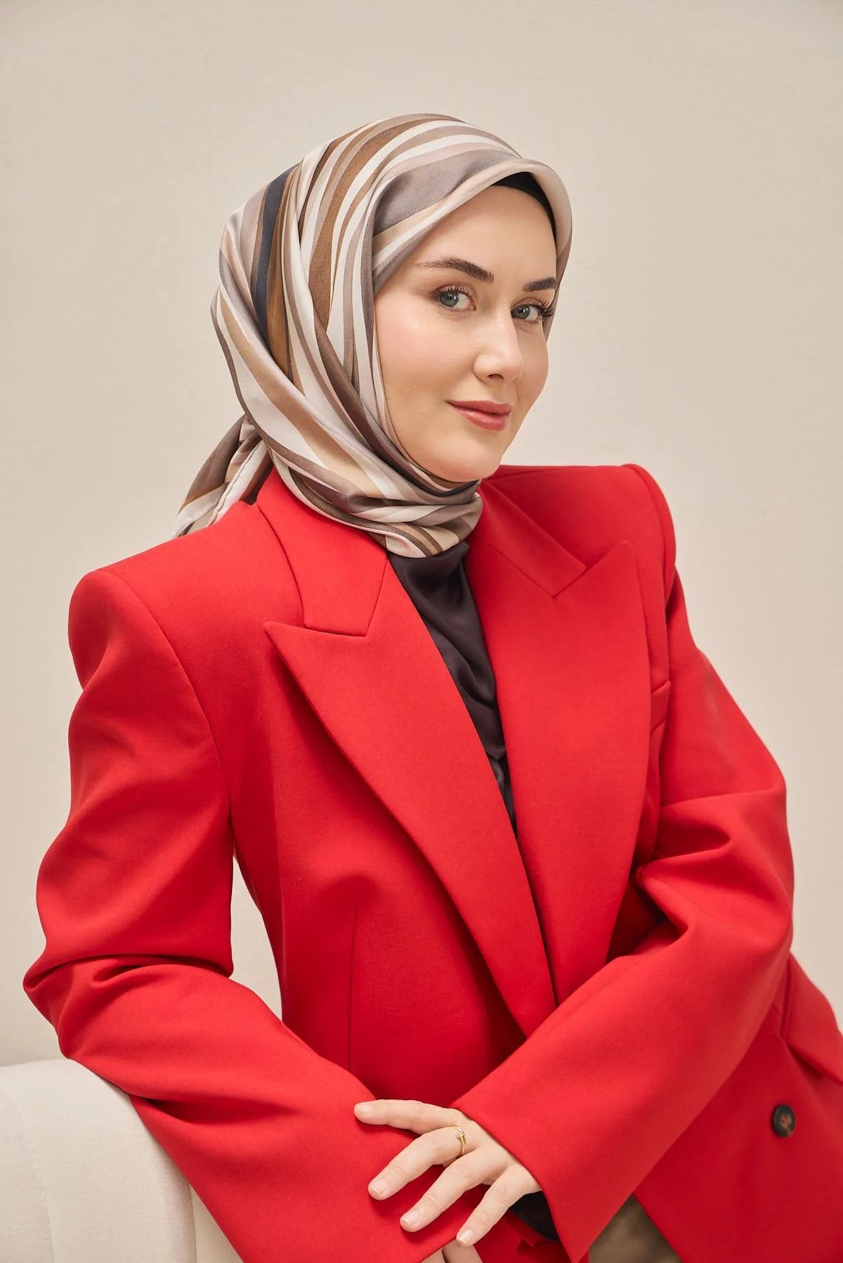 Silk Home Twill Siden Scarf  11517-16