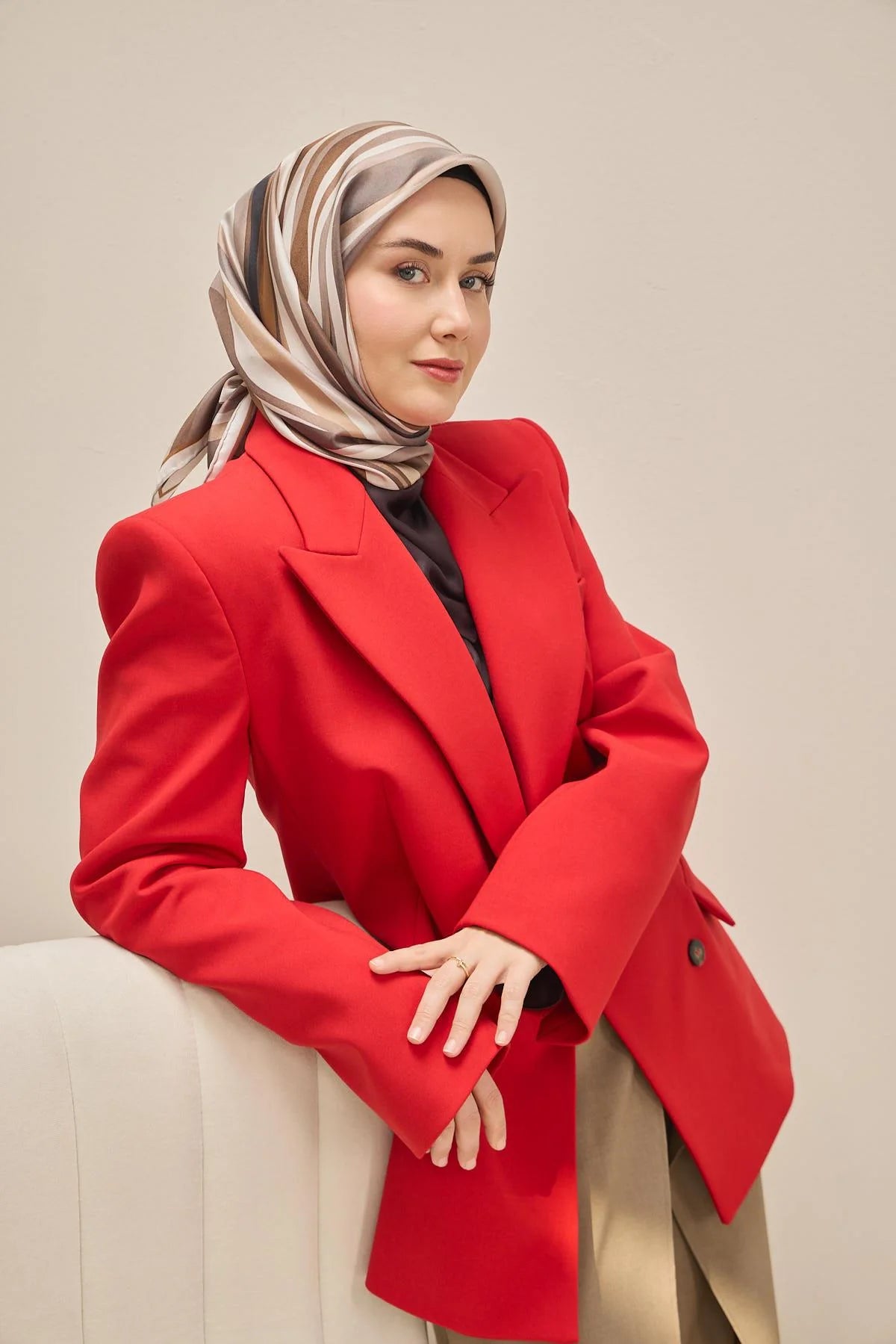 Silk Home Twill Siden Scarf  11517-16