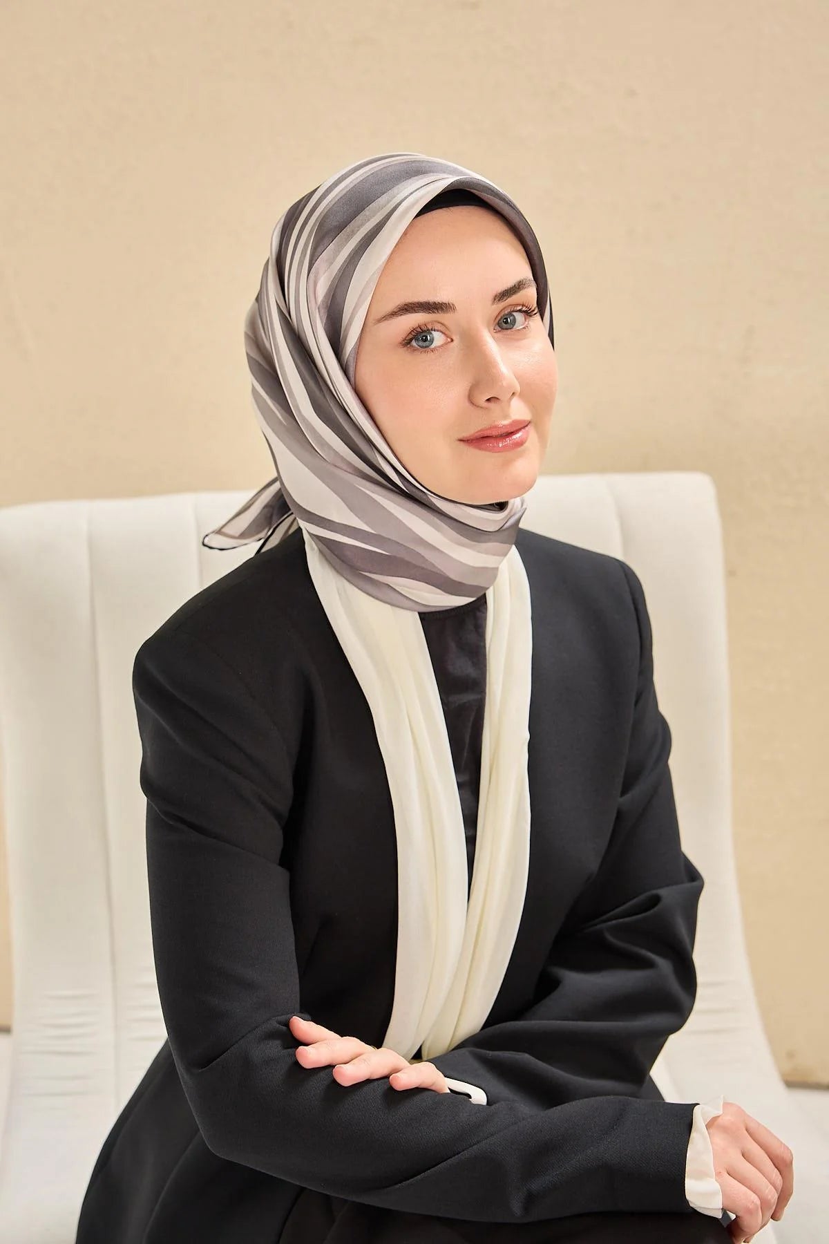 Silk Home Twill Siden Scarf 11517-17