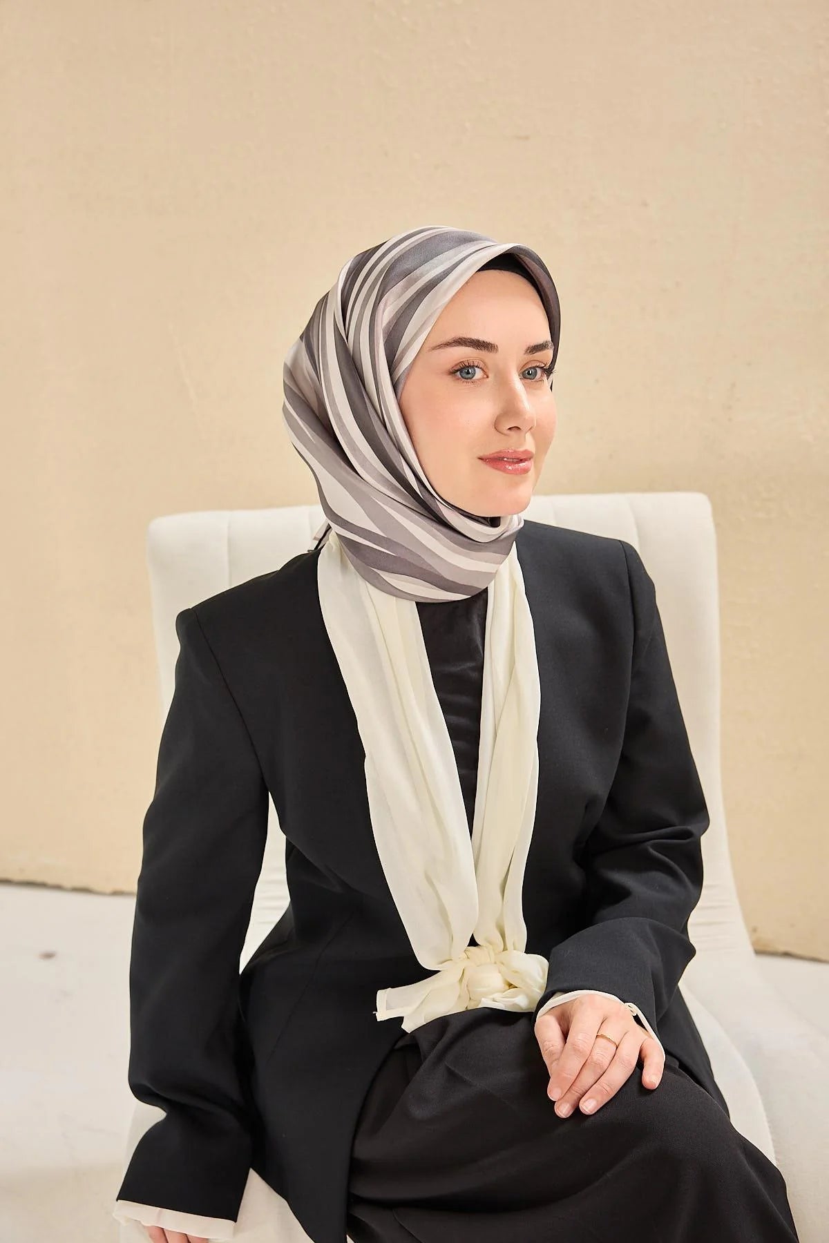 Silk Home Twill Siden Scarf 11517-17
