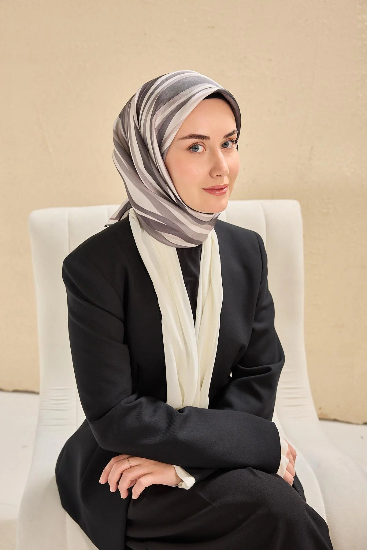 Silk Home Twill Siden Scarf 11517-17