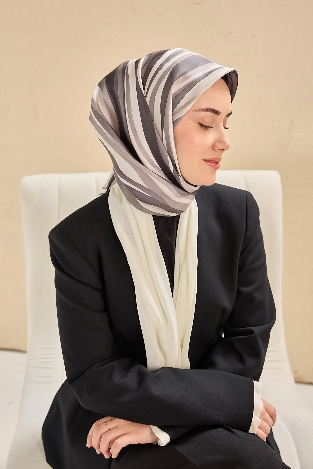 Silk Home Twill Siden Scarf 11517-17