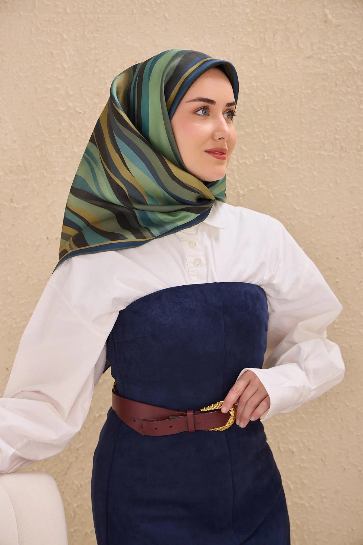 Silk Home Twill Siden Scarf  11517-24