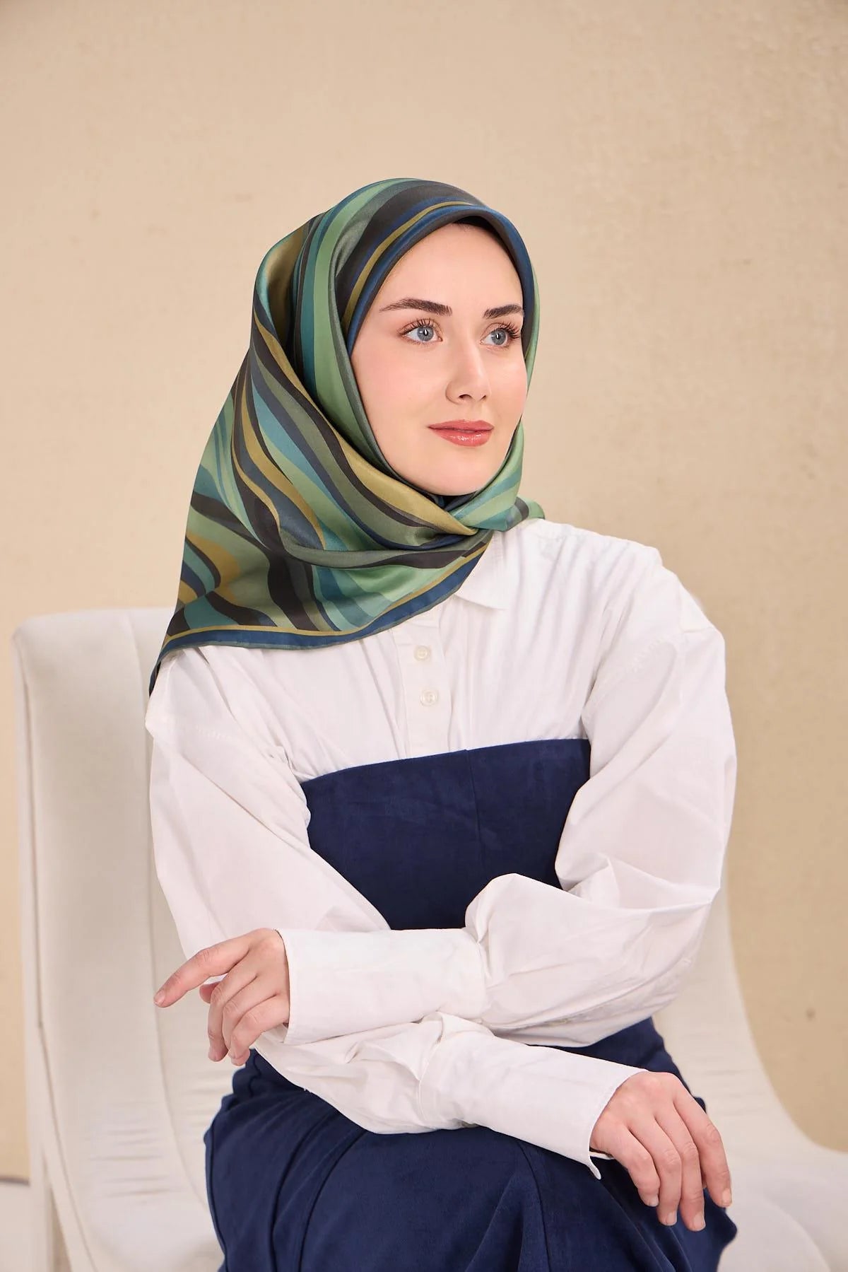 Silk Home Twill Siden Scarf  11517-24