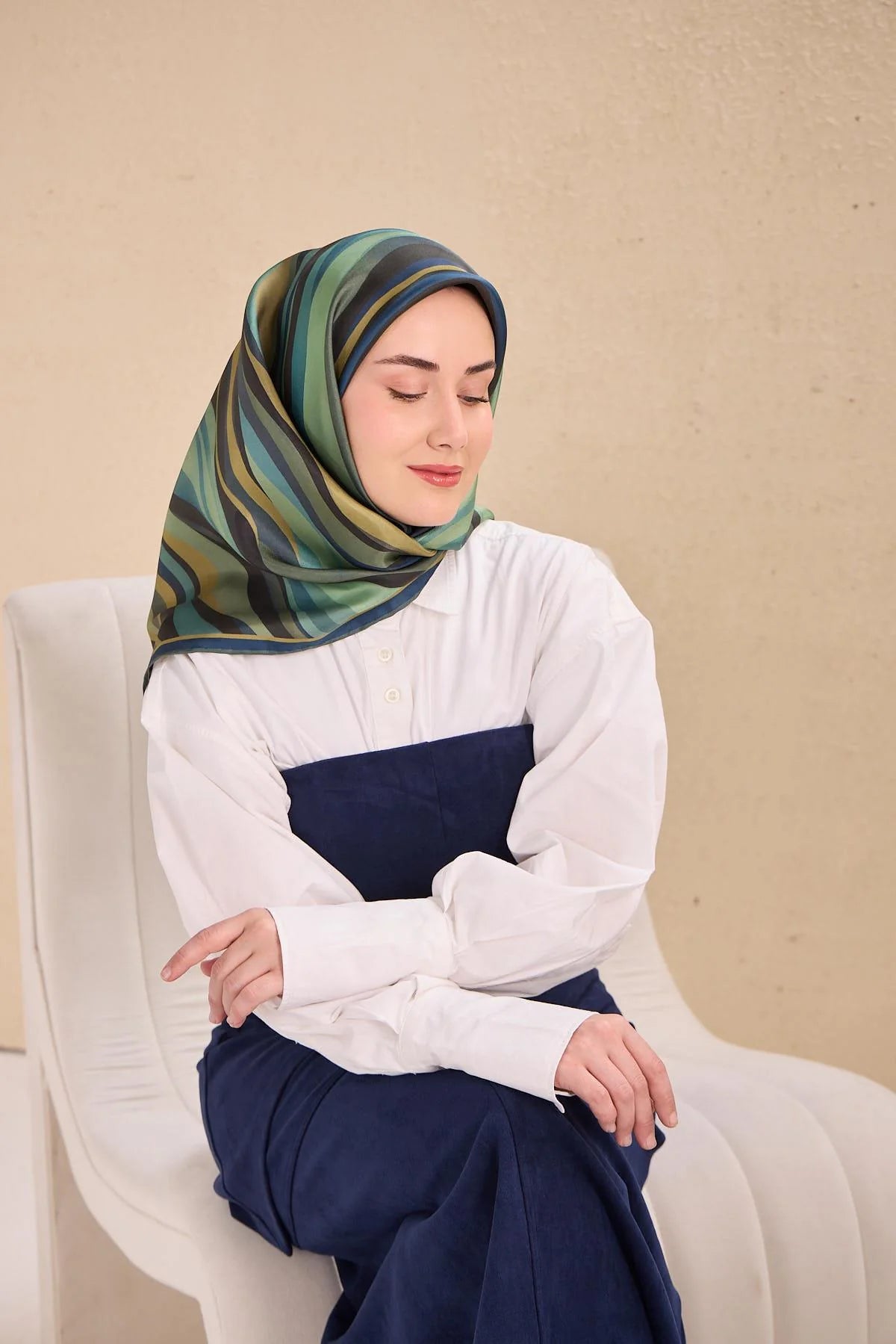 Silk Home Twill Siden Scarf  11517-24