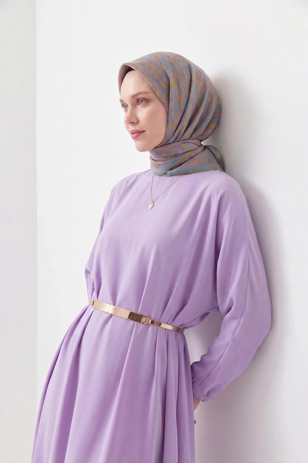 Soft Eşarp Flow Mint Yeşili