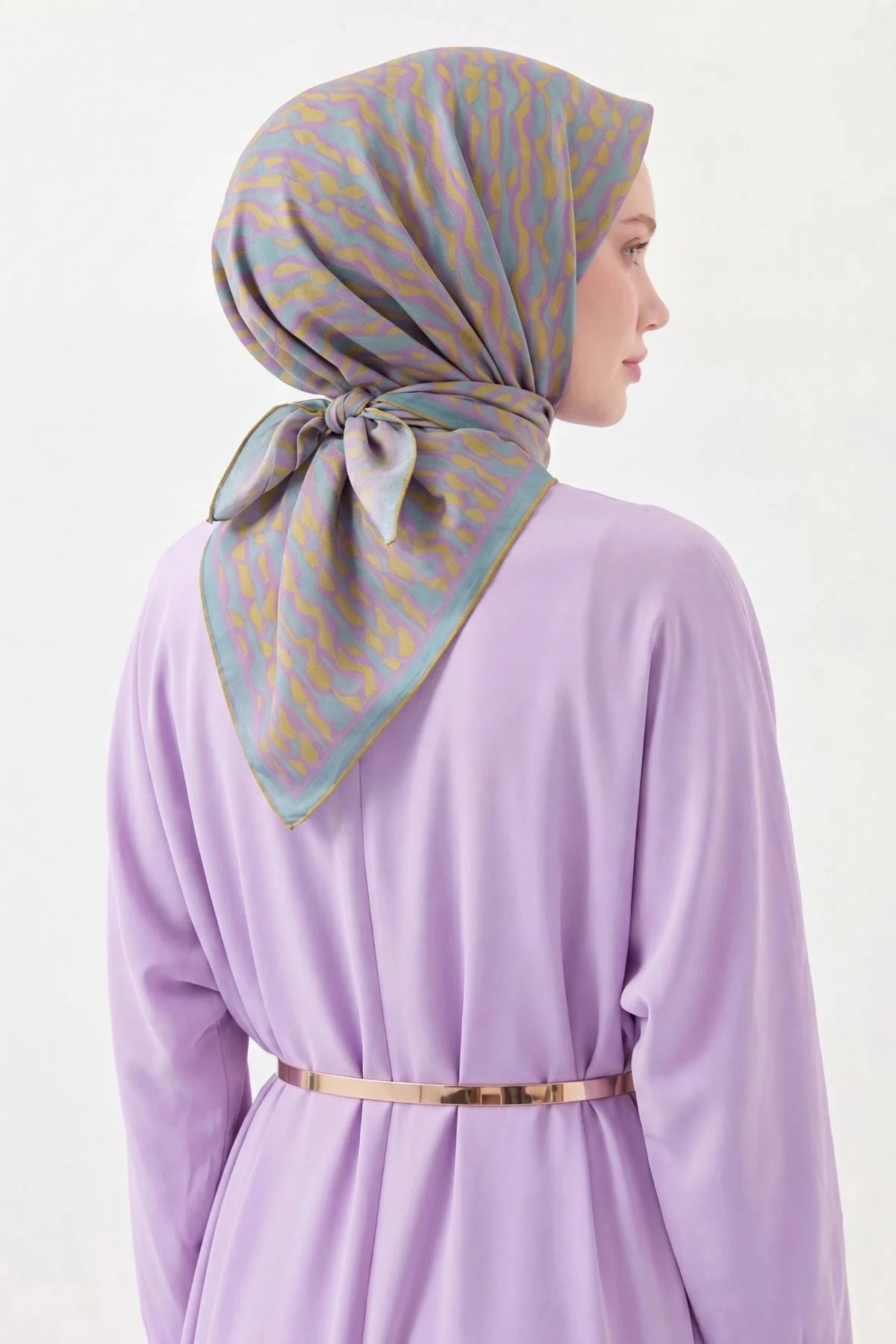 Soft Eşarp Flow Mint Yeşili