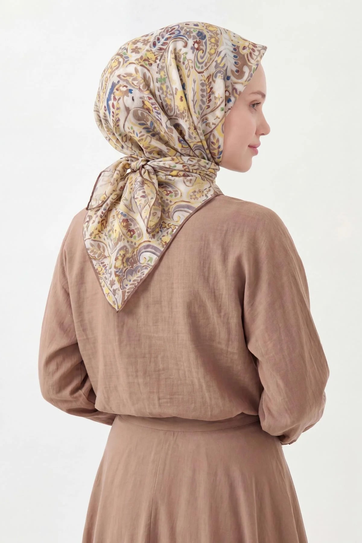 Soft Eşarp Perla Sarı