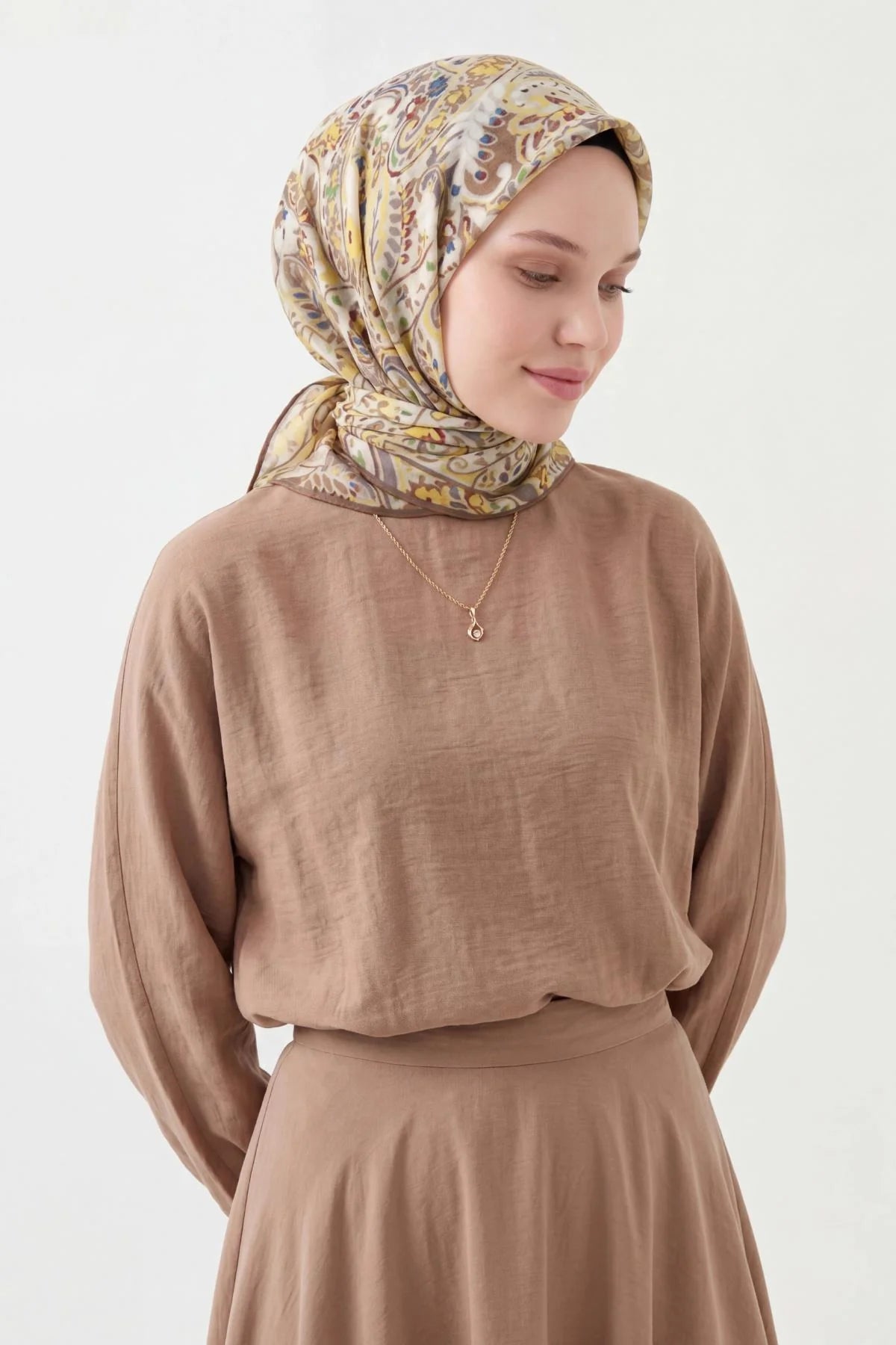 Soft Eşarp Perla Sarı